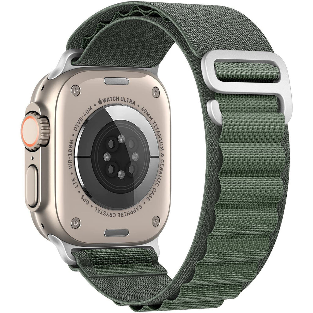 Alpine Loop Nylon Band For Apple Watch Series Ultra 8 7 6 SE 5 4 3 2