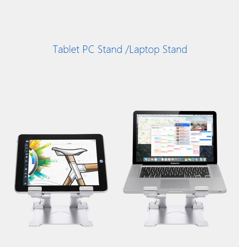 Aluminum Laptop iPad Pro iPhone Stand