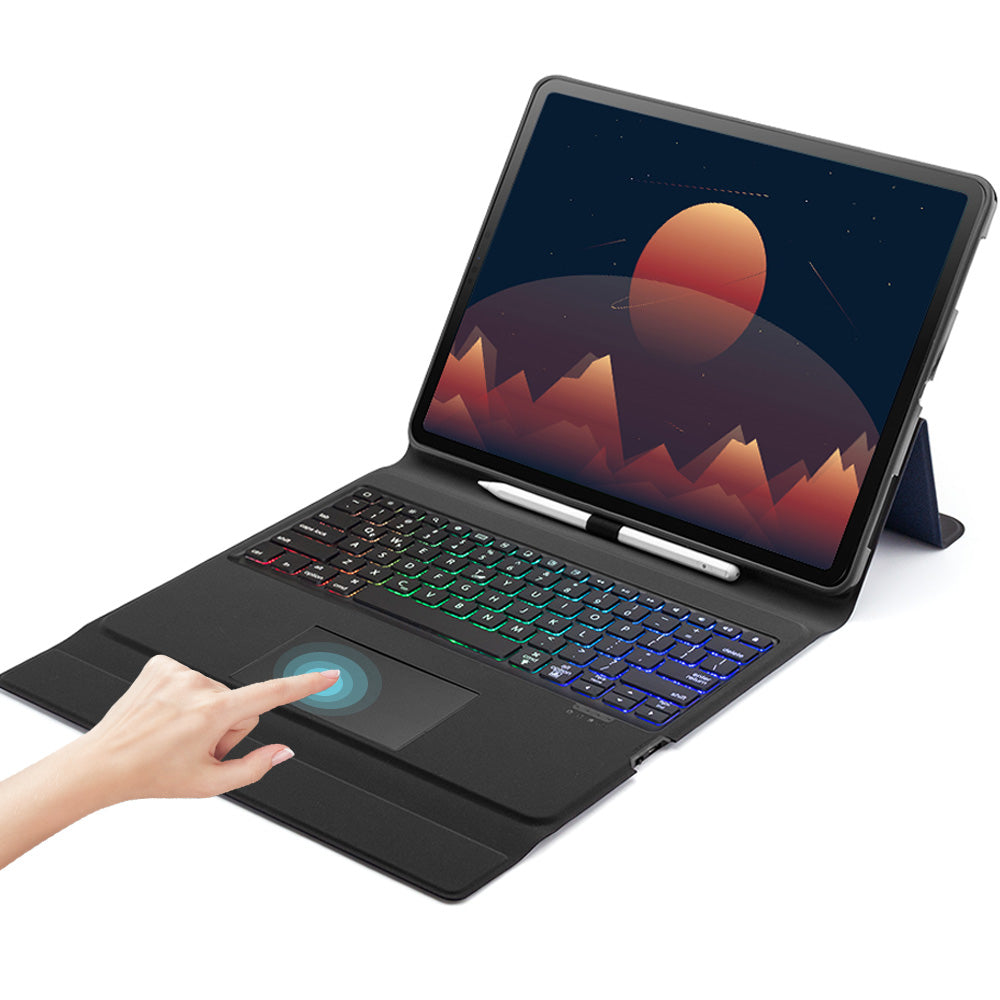 iPad 3rd 4th 5th 6th Pro inch keyboard case with trackpad