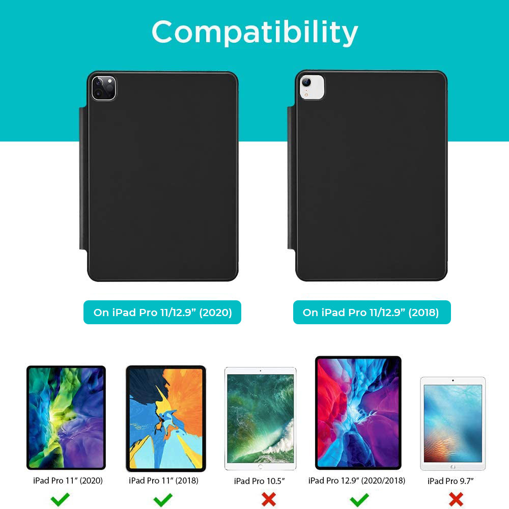 2020/2021 iPad Pro 11'' & 12.9'' Magnetic Cover Case