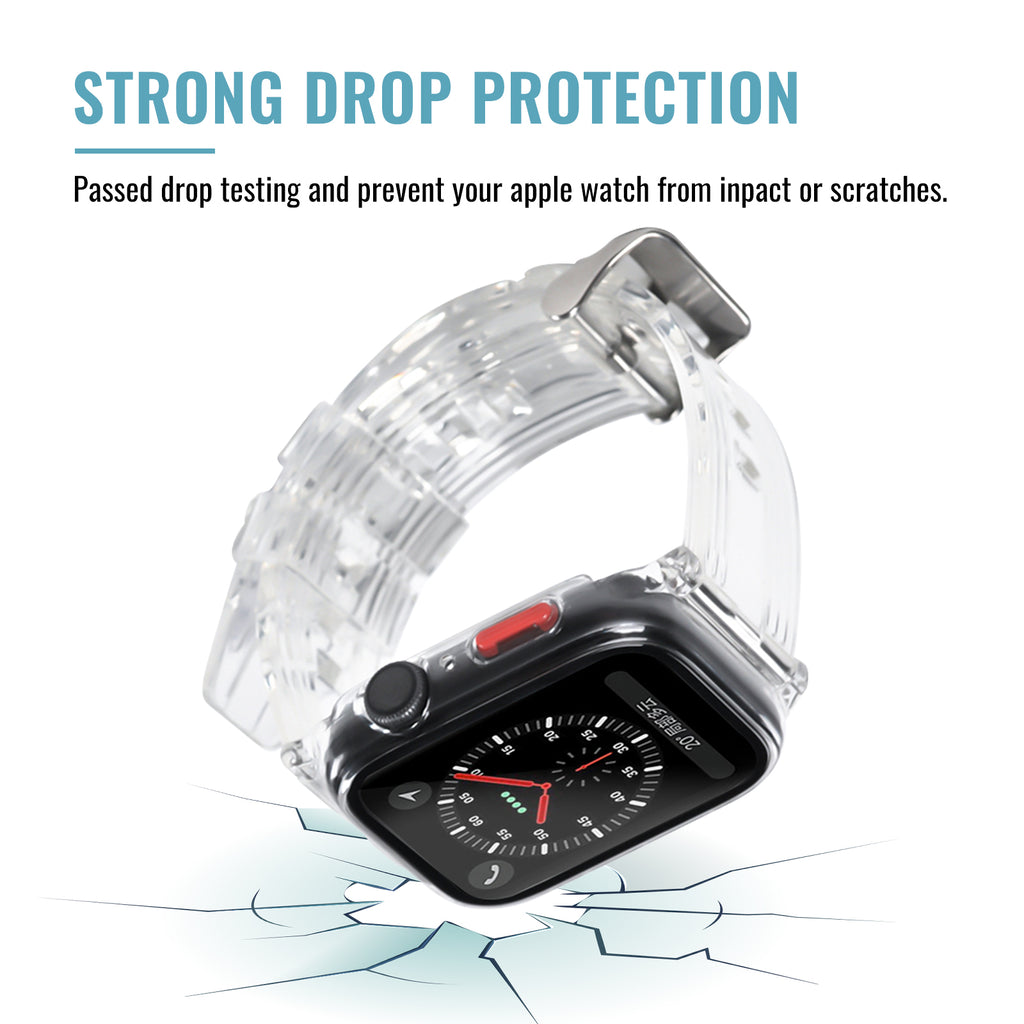 Shockproof Full-Body Case Band Screen Protector for Apple Watch – iXTRA