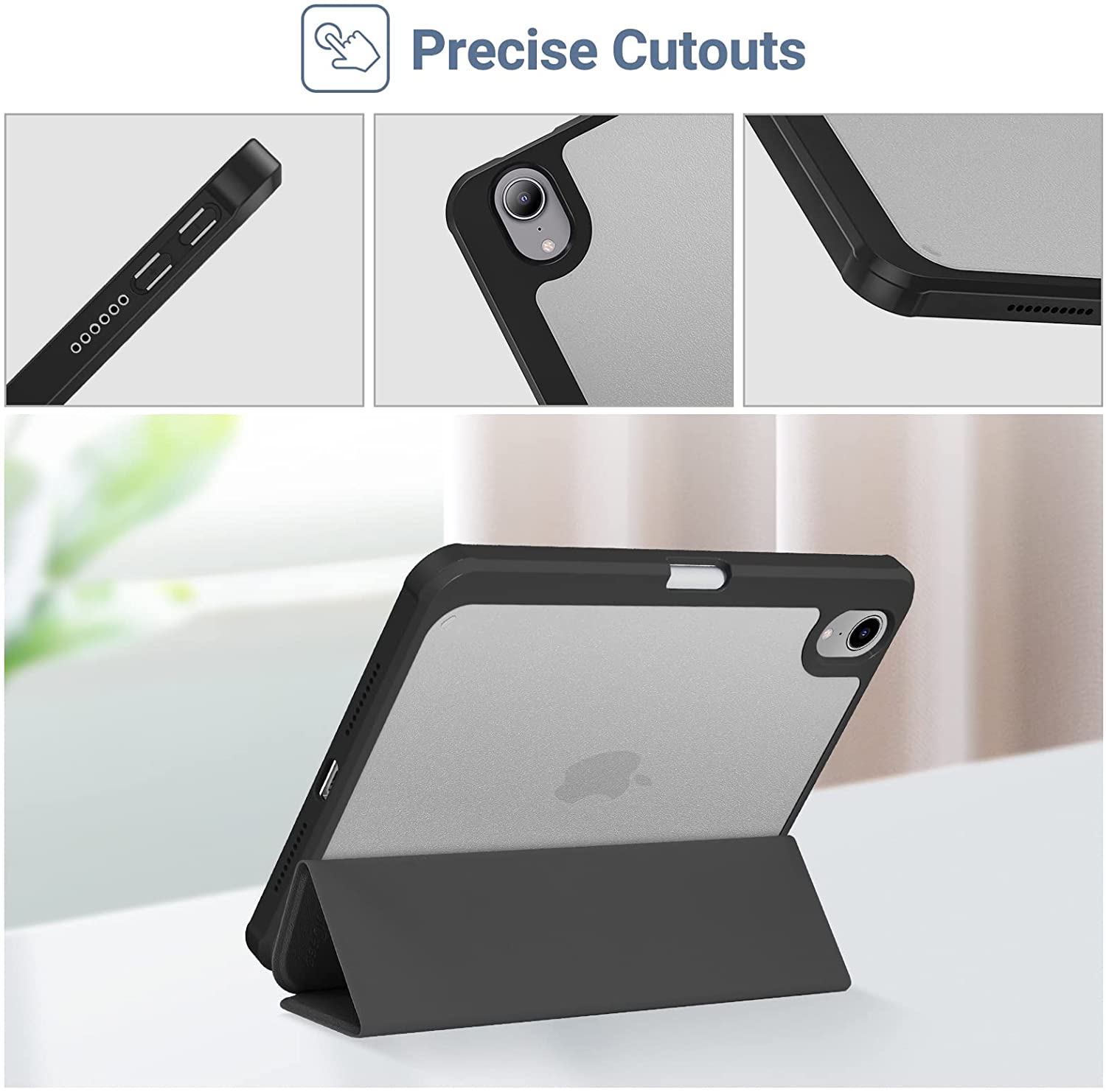2021 iPad Mini 8.3'' Smart Folio Cover Case