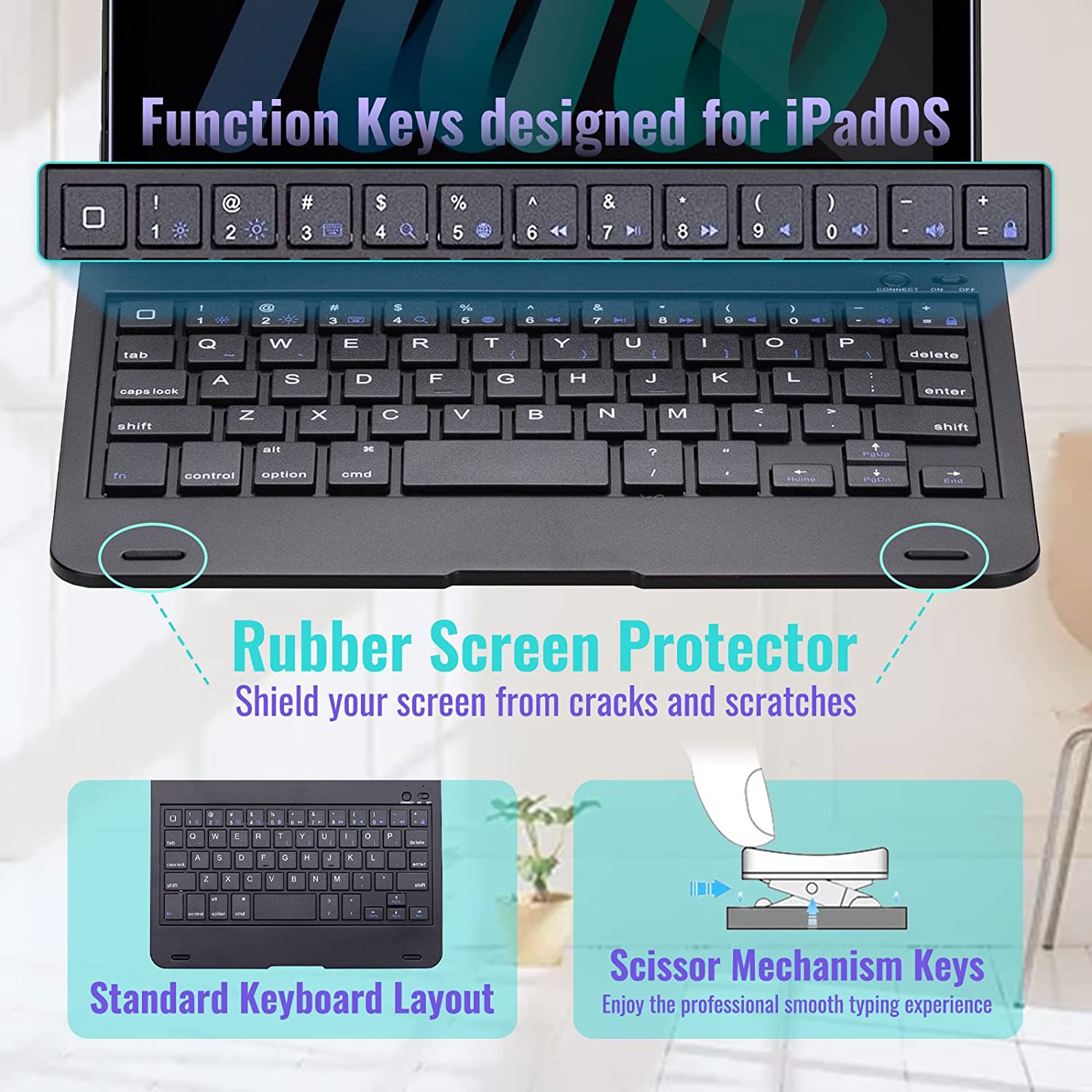 iPad Keyboard Case for iPad mini 6th Gen 8.3