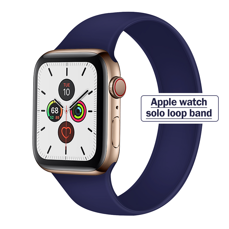SOLO Elastic Belt Loop Silicone Strap