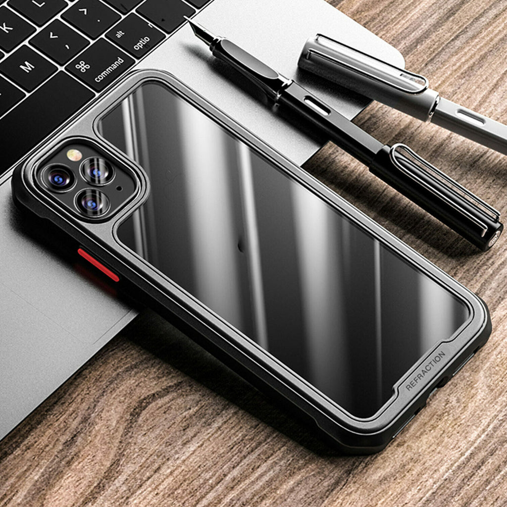 iPhone 12 Pro Max Mini Clear TPU Silicone Shockproof Case