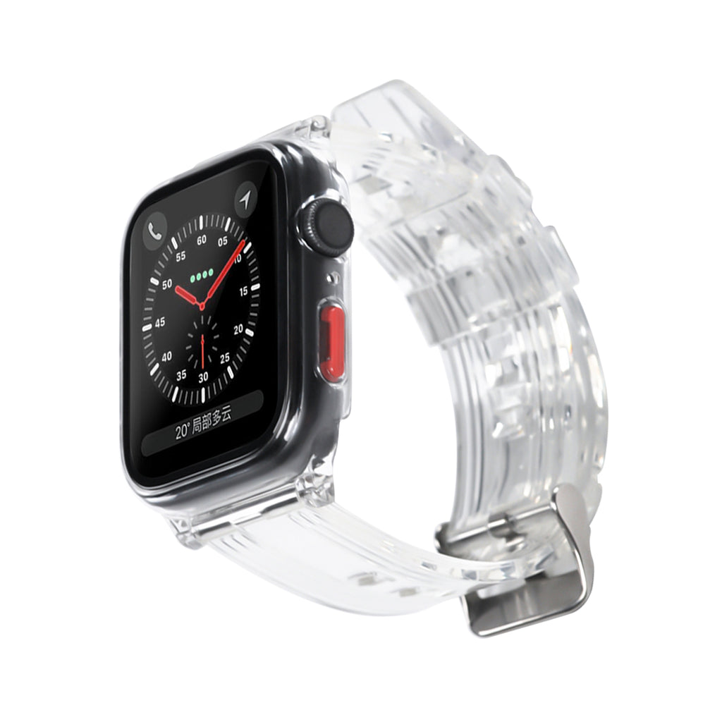 Shockproof Full-Body Case Band Screen Protector for Apple Watch