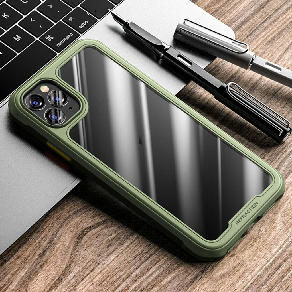 iPhone 12 Pro Max Mini Clear TPU Silicone Shockproof Case