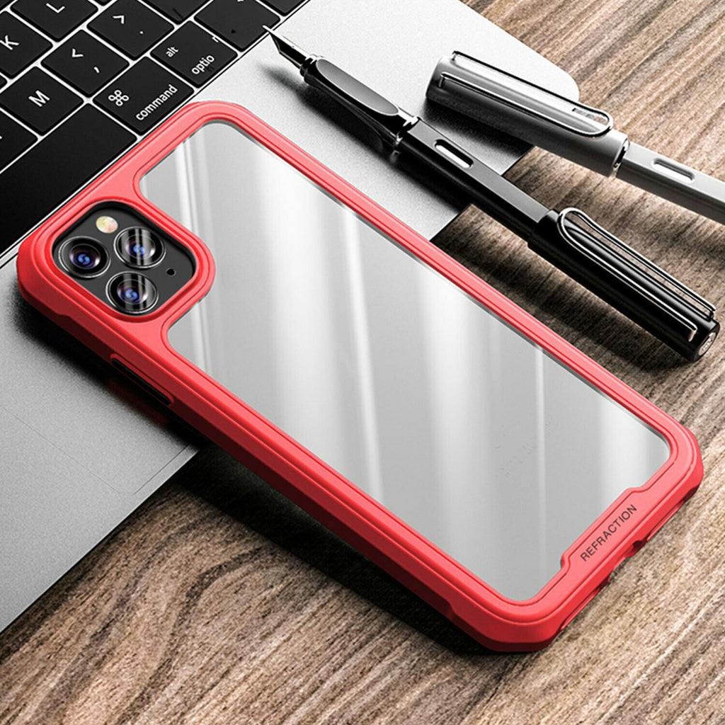 iPhone 12 Pro Max Mini Clear TPU Silicone Shockproof Case