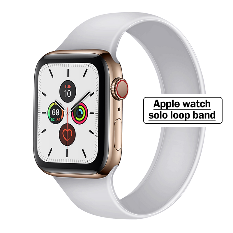 SOLO Elastic Belt Loop Silicone Strap
